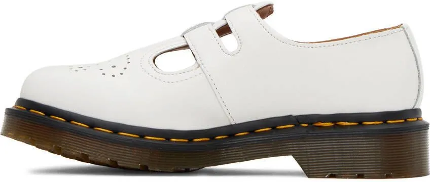 Dr. Martens White Smooth 8065 Mary Jane Oxfords