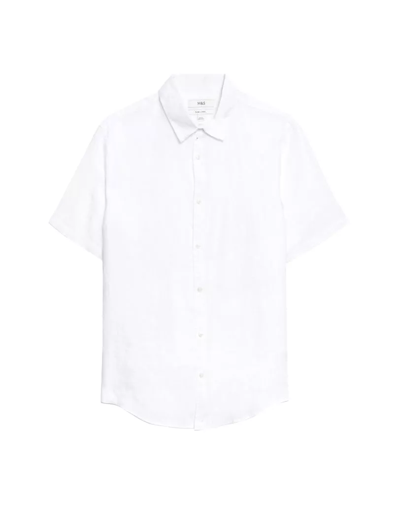 Easy Iron Pure Linen Shirt