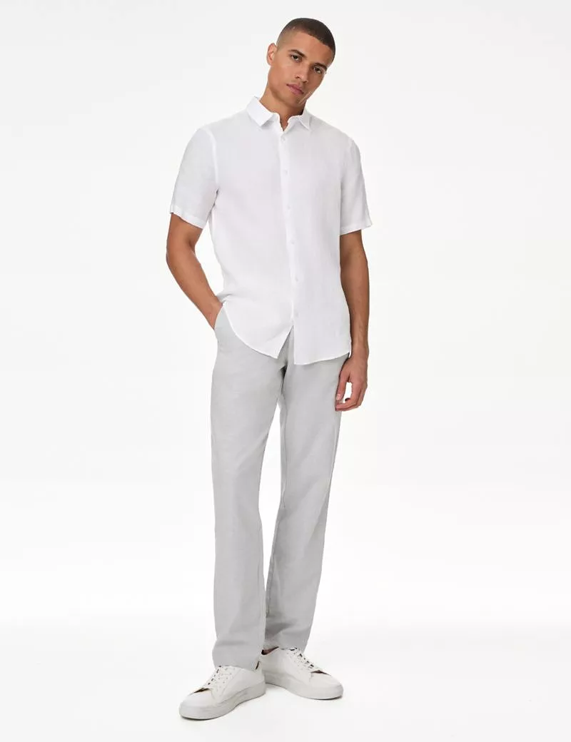 Easy Iron Pure Linen Shirt