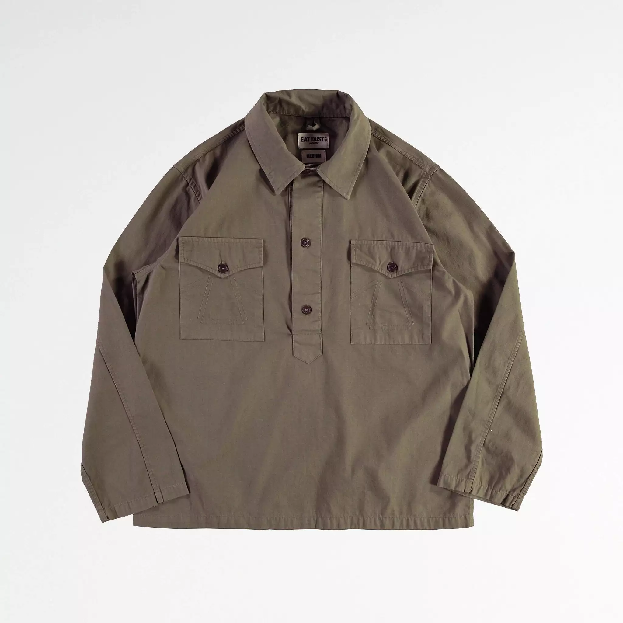 Eat Dust Clothing Ripstop Fisherman Shirt - Forest Green