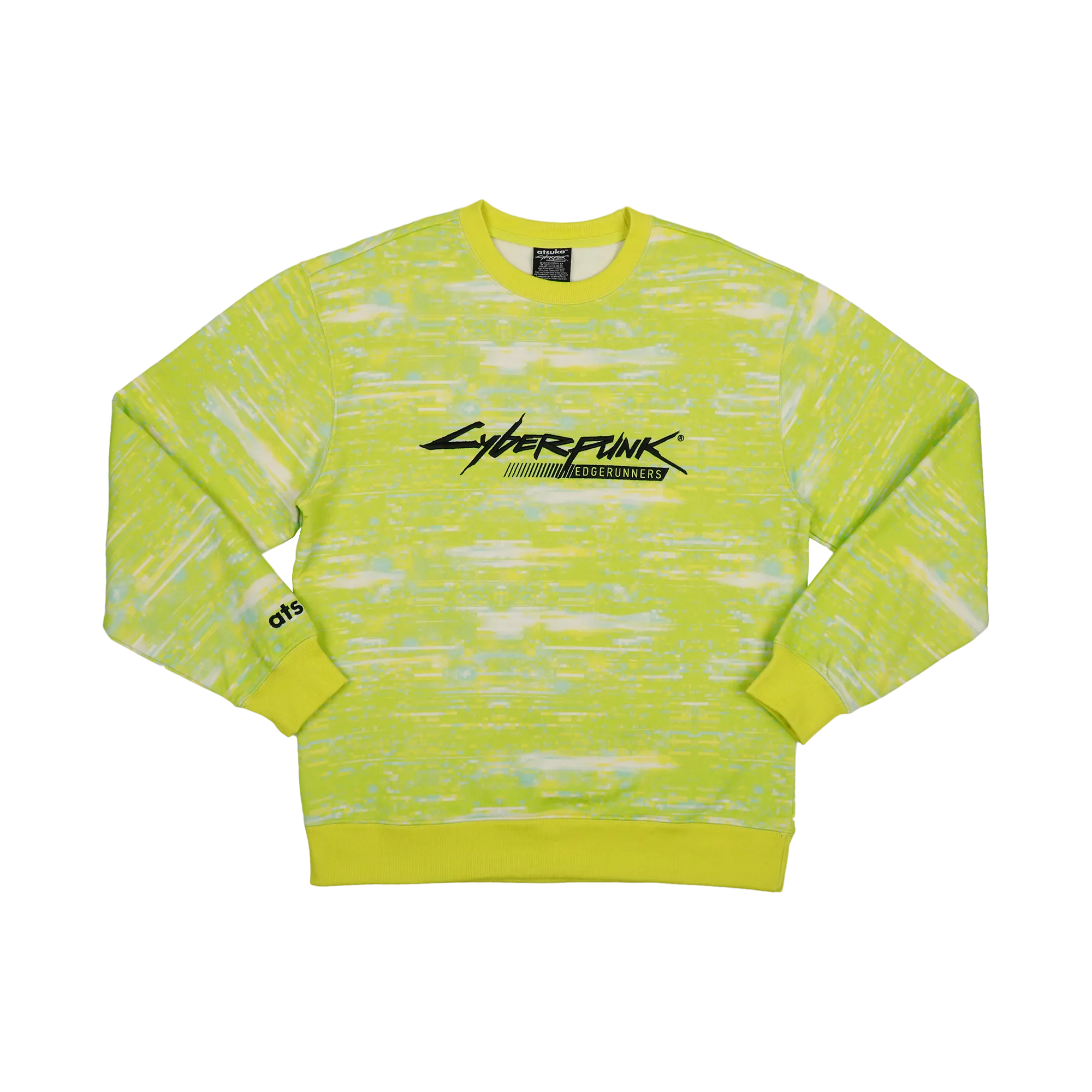 Edgerunner Lime Crew Neck Sweatshirt