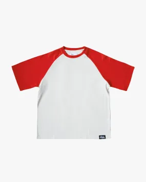 EPTM BOXY RAGLAN TEE - RED