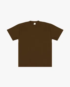 EPTM PERFECT BOXY TEE-BROWN