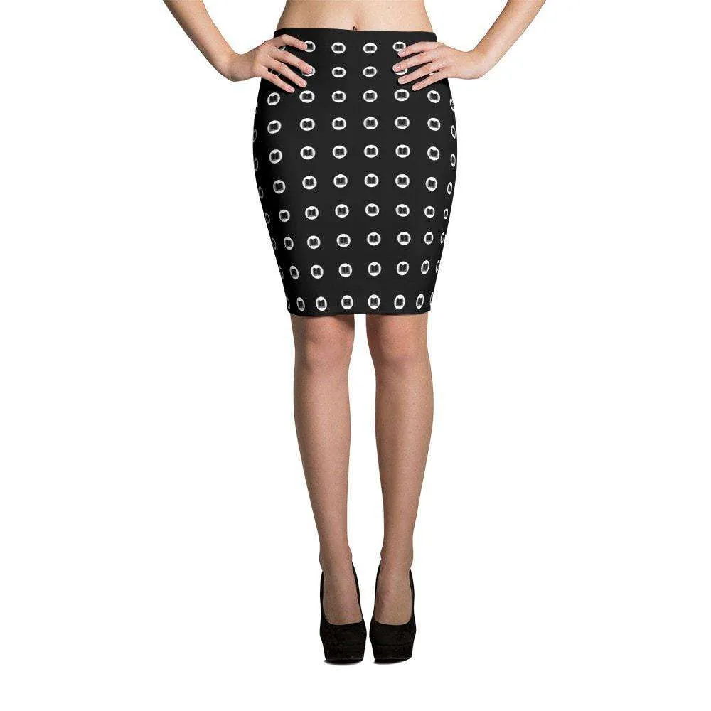 FRA Exclusive Bookish Polka Dot Skirt