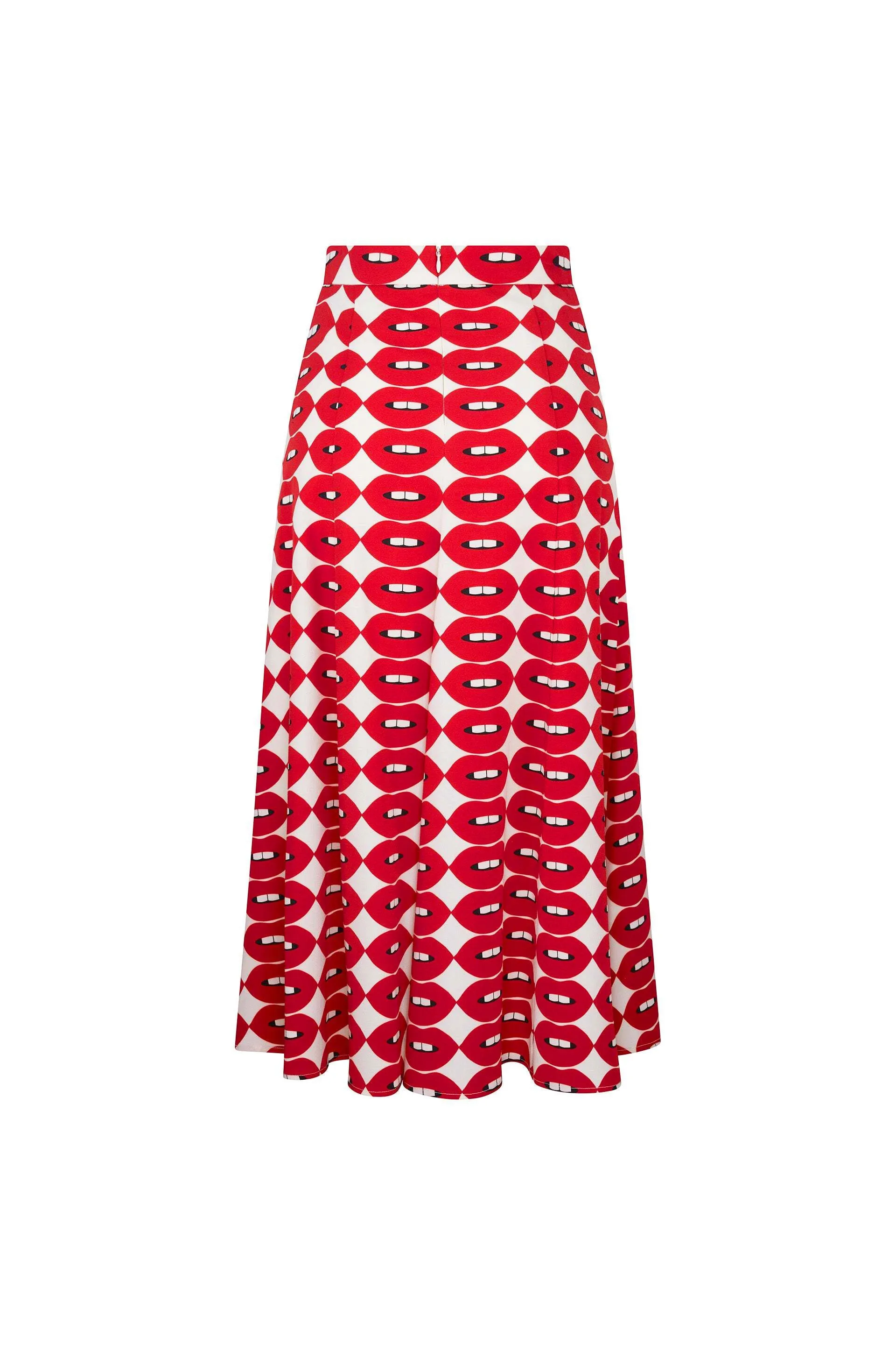 'FRENCH KISSING IN THE USA' TULIP SKIRT