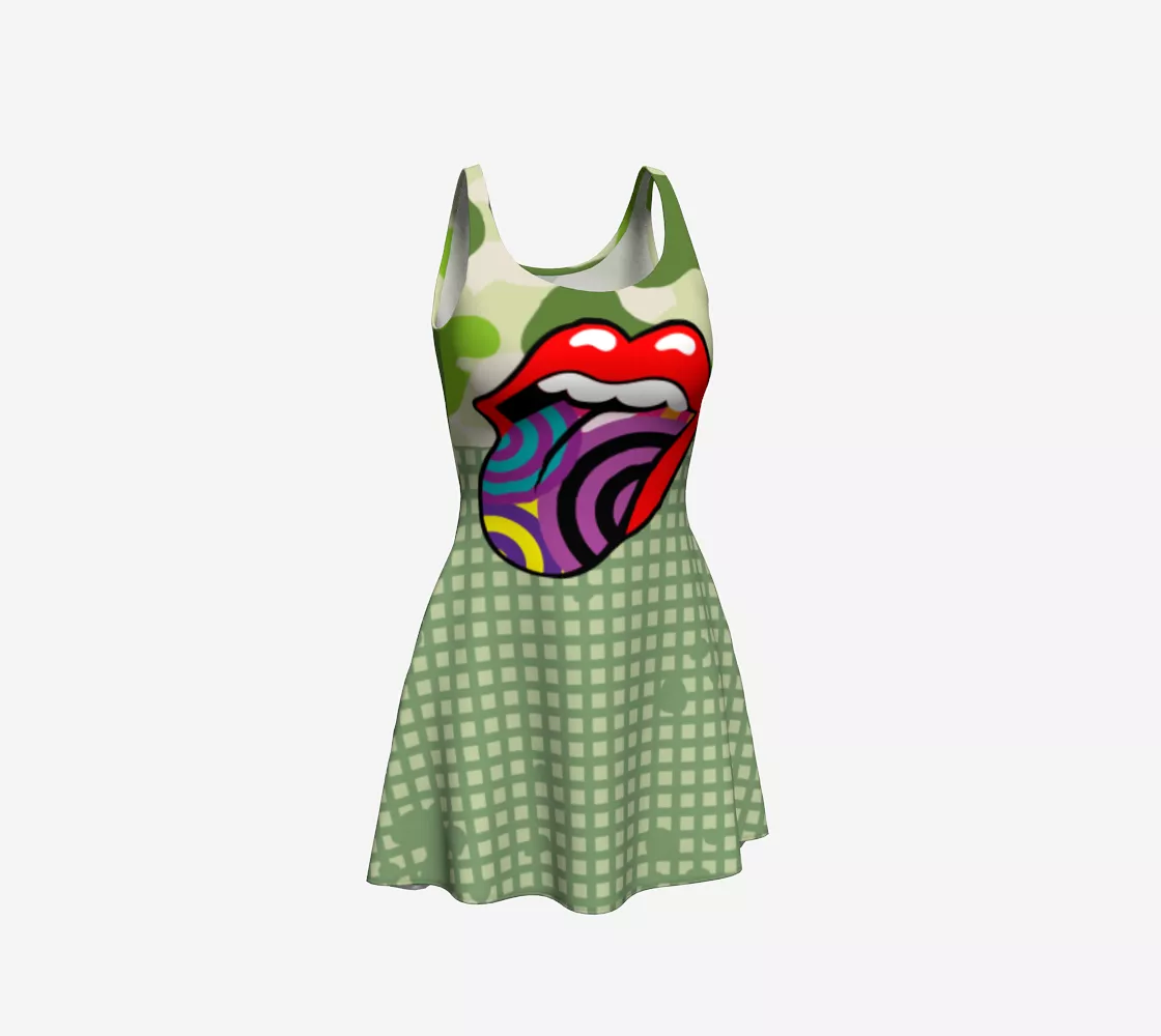 Funhouse Swirl II Dress