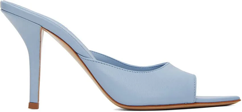 GIABORGHINI Blue Pernille Teisbaek Edition Perni 04 Heeled Mules