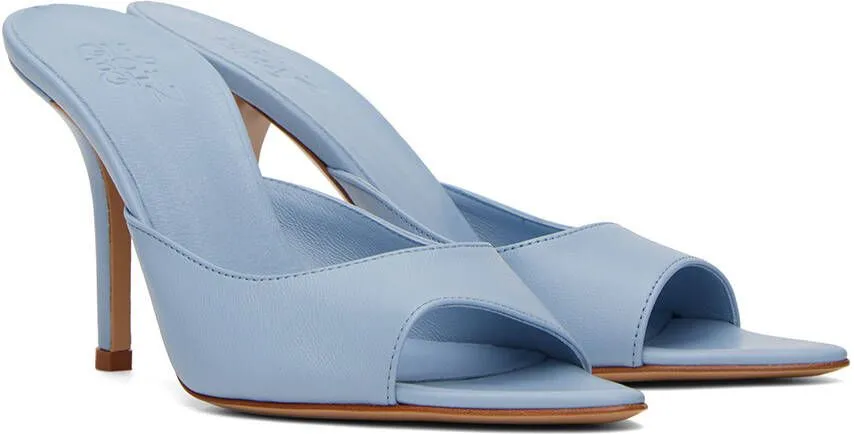 GIABORGHINI Blue Pernille Teisbaek Edition Perni 04 Heeled Mules