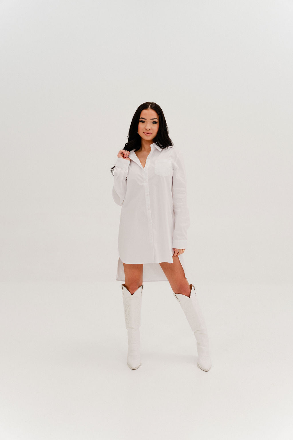 Guess Who's Back Shirt Dress