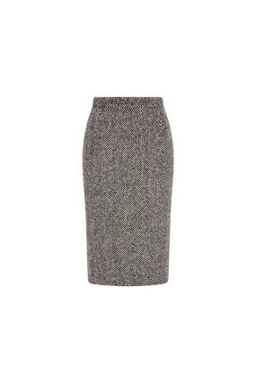 'HEAVY STARDUST' CLASSIC PENCIL SKIRT