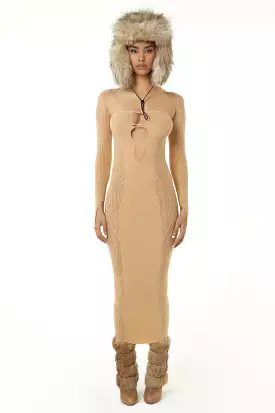 Hexen Dress - Nude