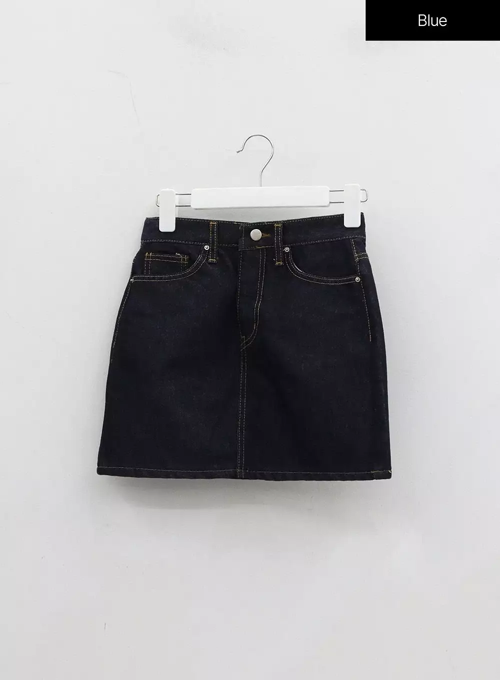 High Waist Cotton Mini Skirt OJ327