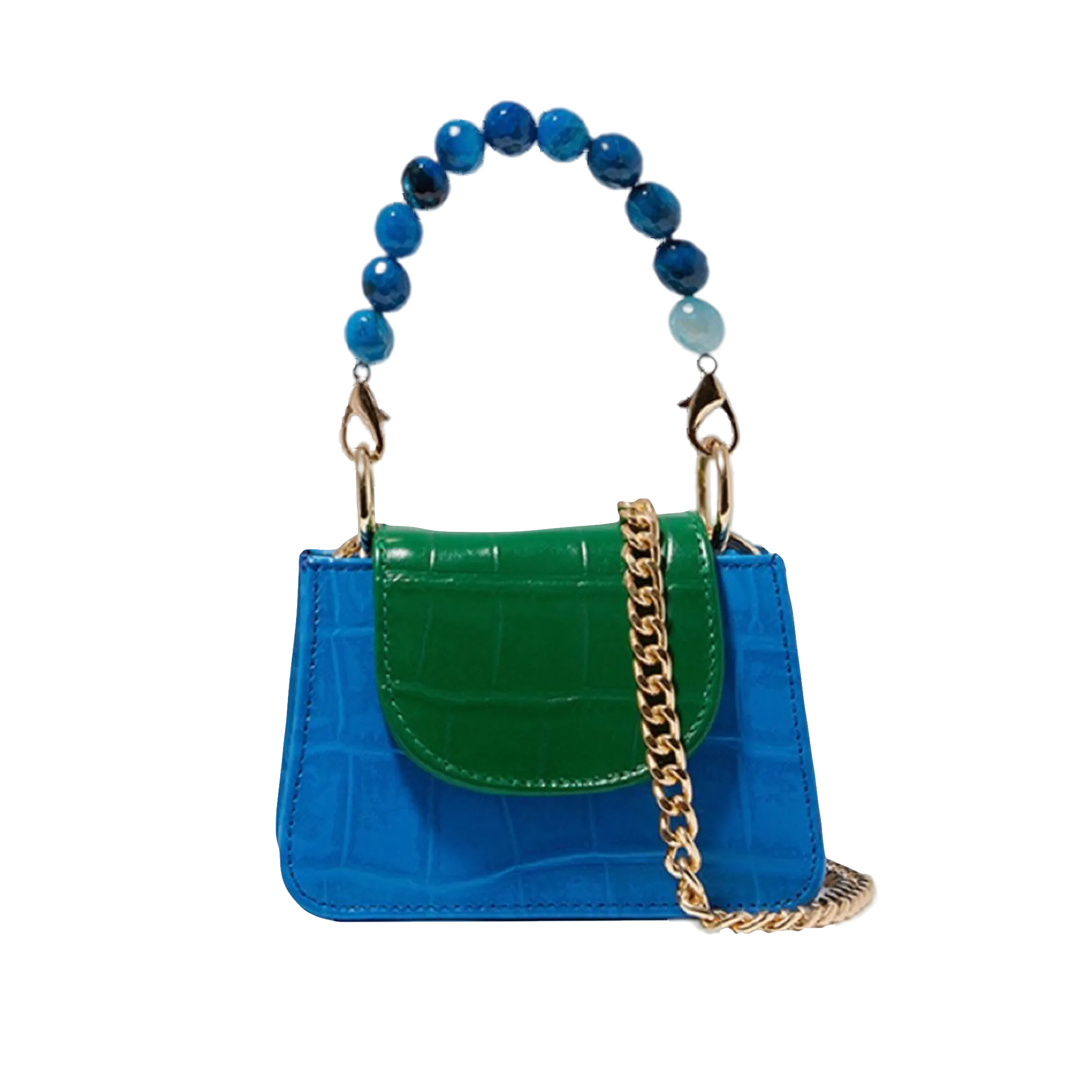 Horra - Blue X Green - Mini bag