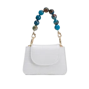 Horra - White x Blue - Mini bag