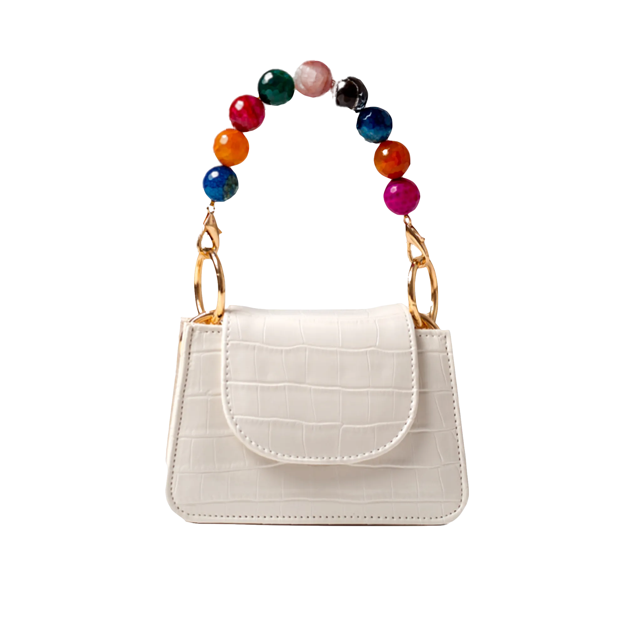 Horra - White x Multicolor - Mini bag