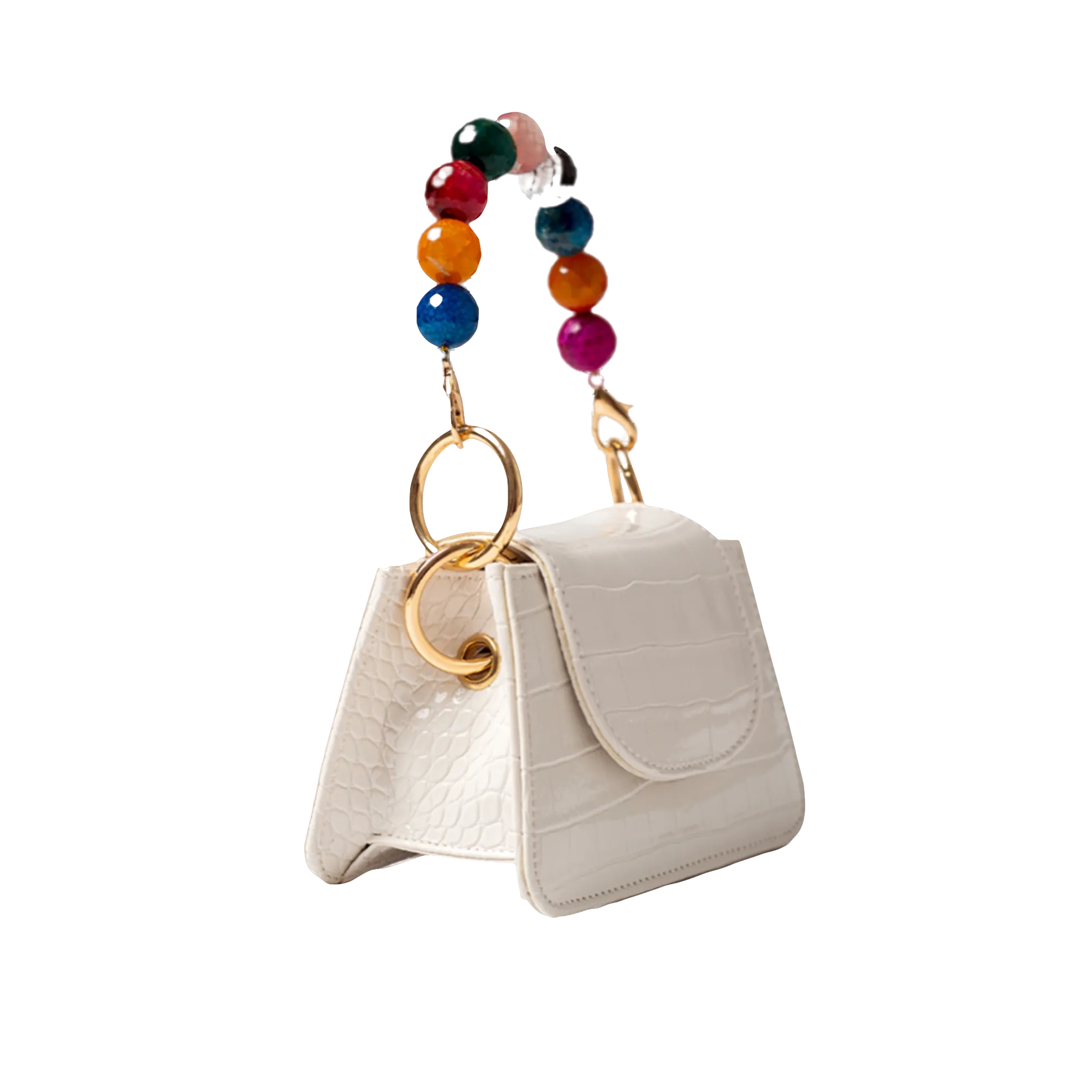 Horra - White x Multicolor - Mini bag