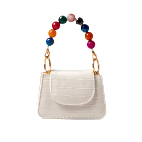 Horra - White x Multicolor - Mini bag