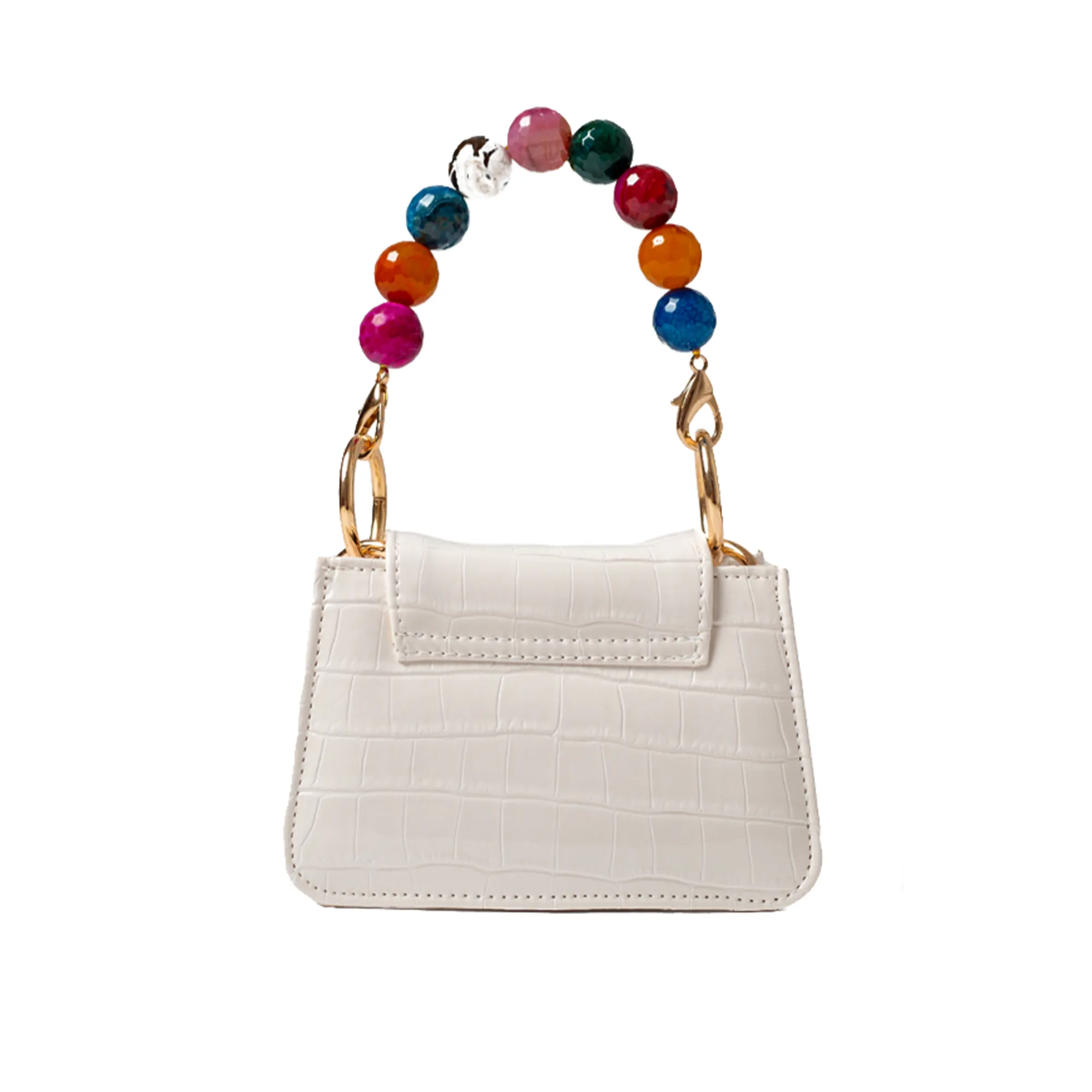 Horra - White x Multicolor - Mini bag