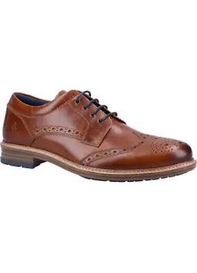 Hush Puppies Tan Jayden Brogues