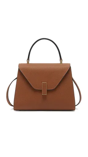 Iside Top Handle Mini Bag - Chocolate Brown