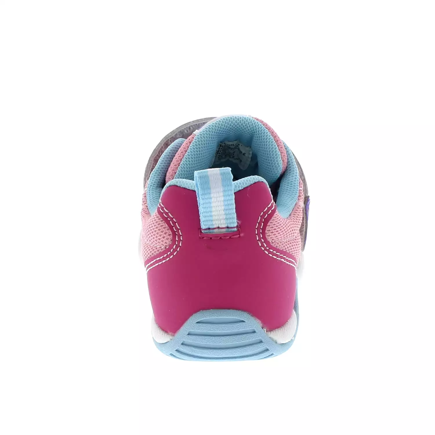 Kaz Kid's Casual Sneaker - Fuschia/Light Blue