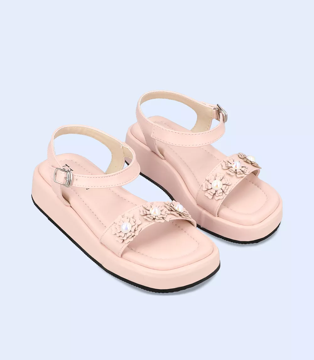 KG0112-PINK-Girl Sandals