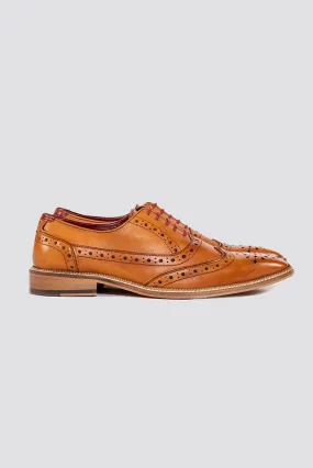 Larkin Mid Tan Brogues