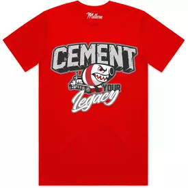 LEGACY : Red Sneaker Tees Shirt