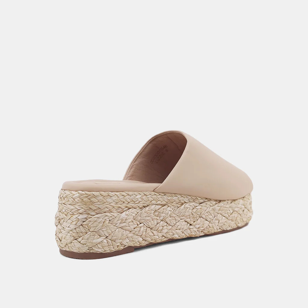 Lizzie Nude Wedge Sandal