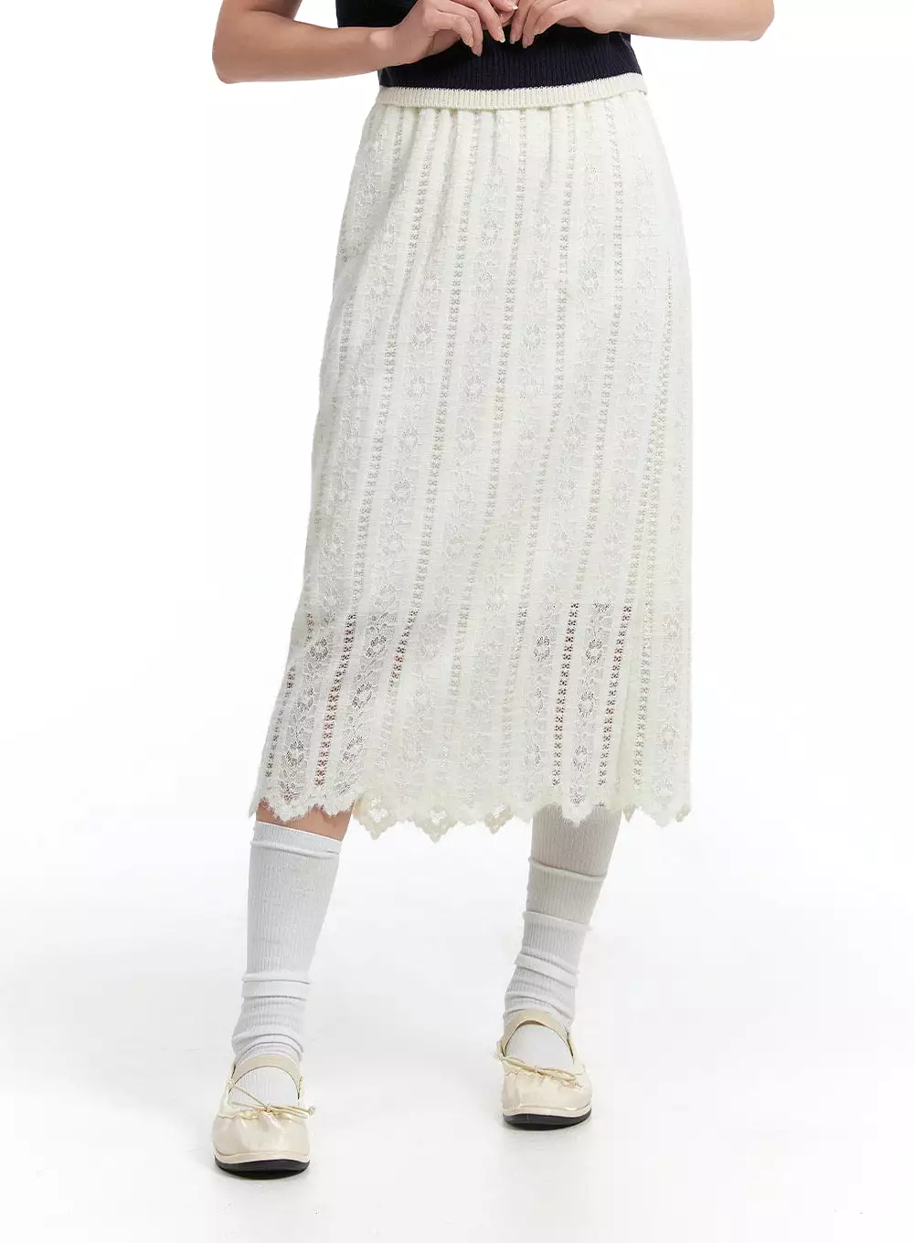 Long Laced Skirt OJ425