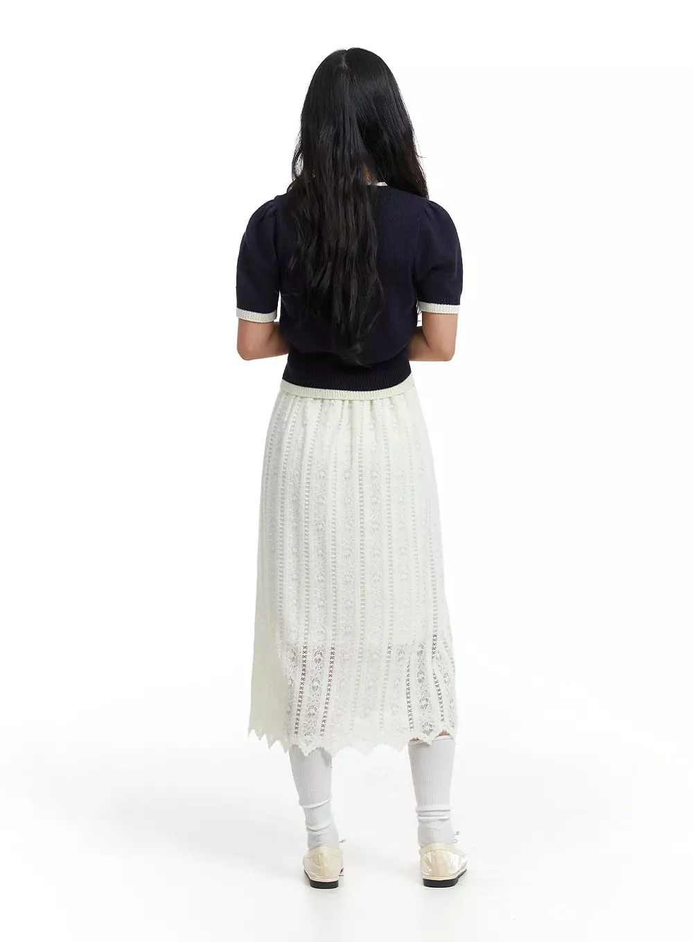 Long Laced Skirt OJ425