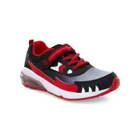 M2P Kid's Light-Up Jaws Sneaker - Red/Black