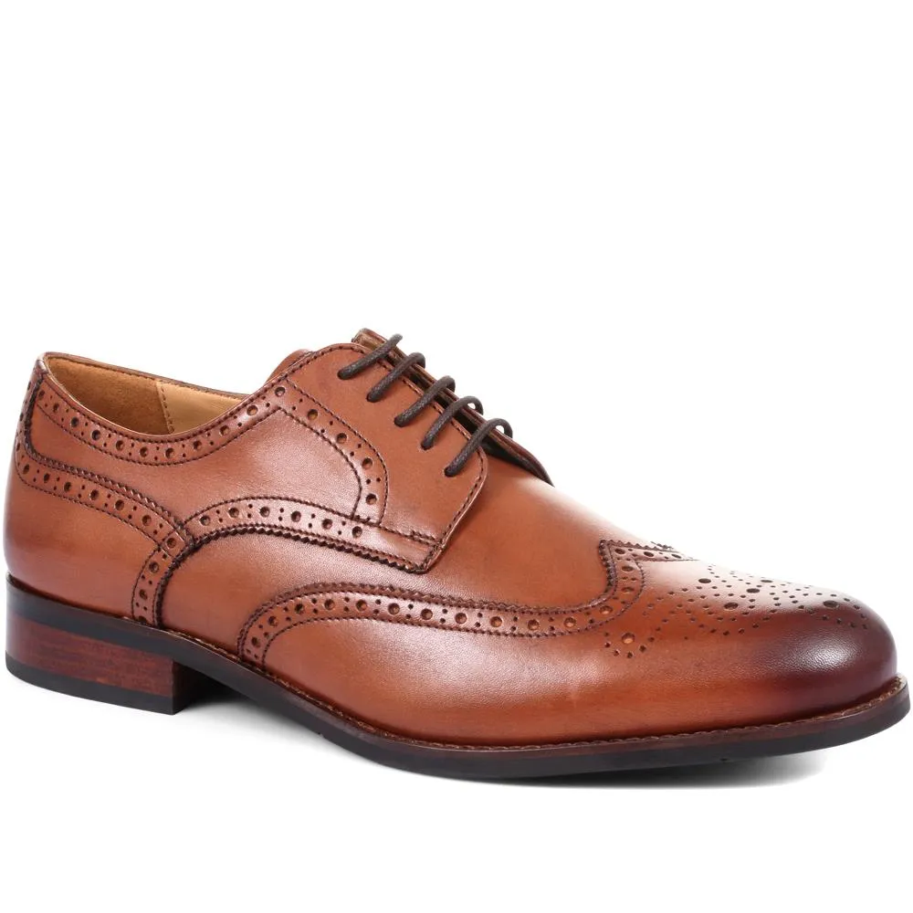 Manning Wide-Fit Men's Brogues - MANNING / 320 487