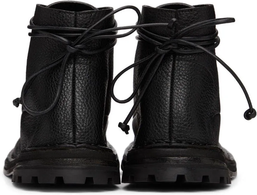 Marsèll Black Fungaccio Ankle Boots