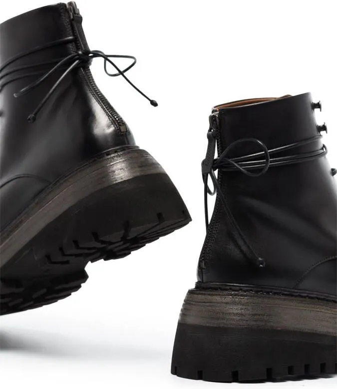 Marsèll chunky combat boots Black