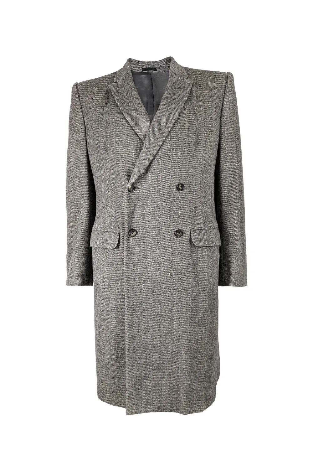 Mens Vintage Double Breasted Cashmere Coat, 2007