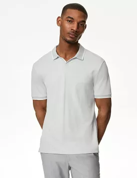 Modal Rich Revere Polo Shirt