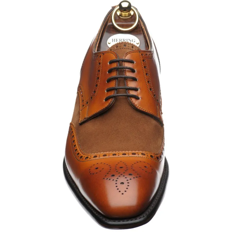 Montreal two-tone brogues