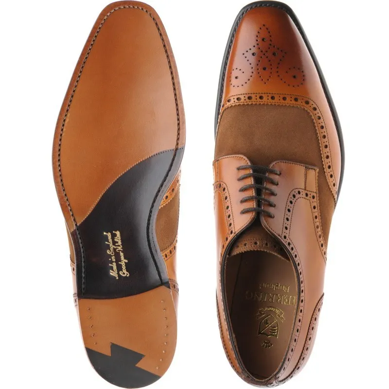 Montreal two-tone brogues