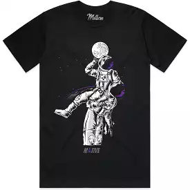 MOONMAN : Black Sneaker Tees Shirt