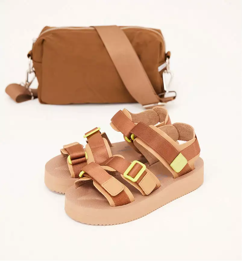 Neptune 2.0 - Athletic Sandal in Bronze Multi