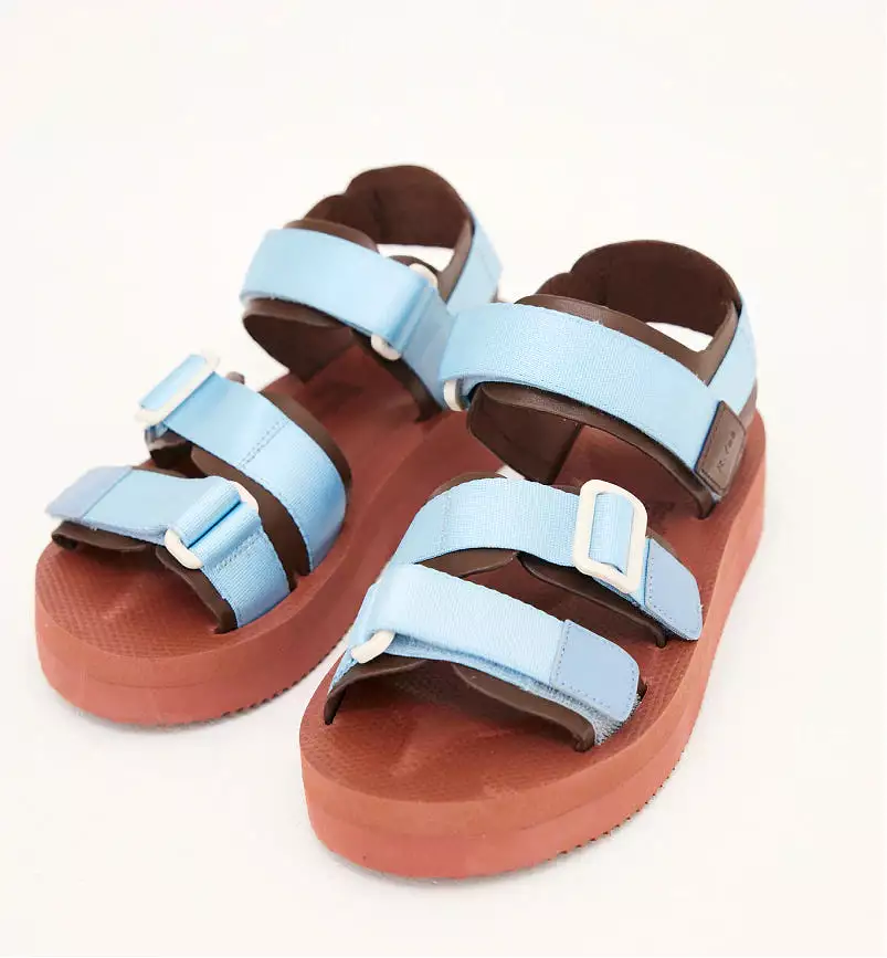 Neptune 2.0 Athletic Sandal l Cornflower and Chocolate