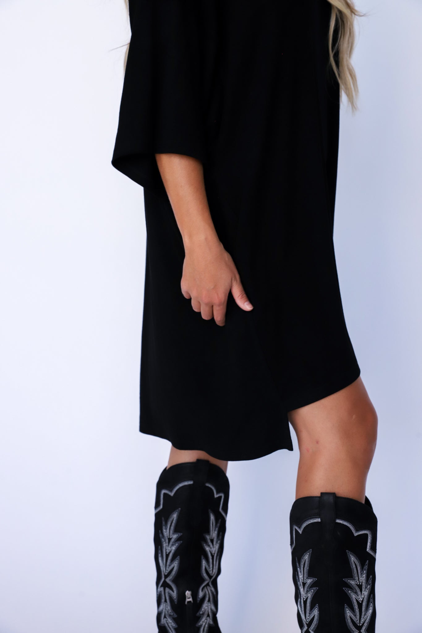 Out Of Pocket Dress Black