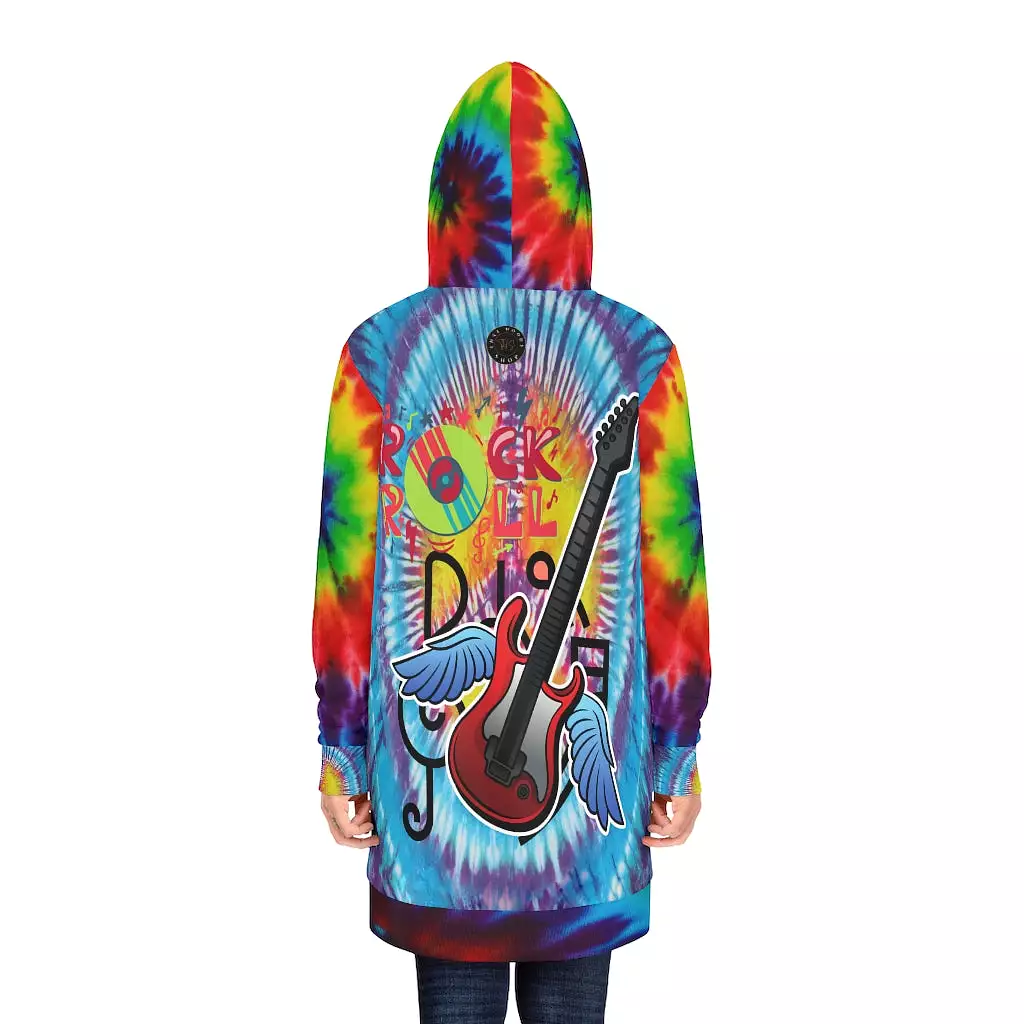 Peace Love Rock 'n Roll (YinYang) Hoodie Dress