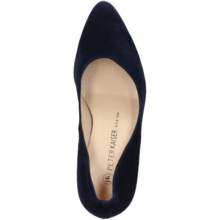 PETER KAISER HERDI PLATFORM NAVY SUEDE HIGH HEEL 78911-732