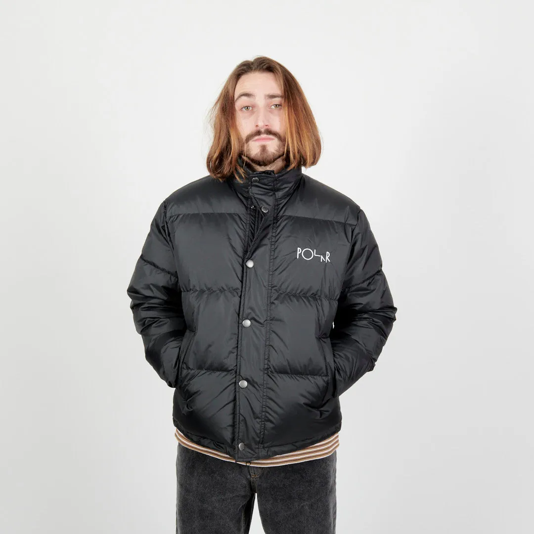 Polar Skate Co Basic Puffer Jacket - Black