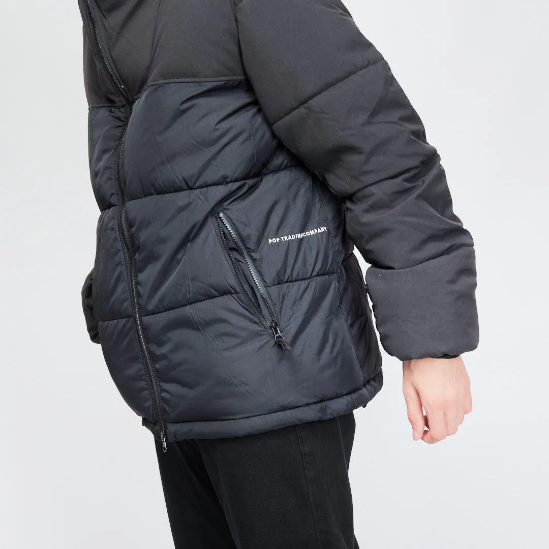 Pop Trading Company - Alex Puffer Jacket (Black)