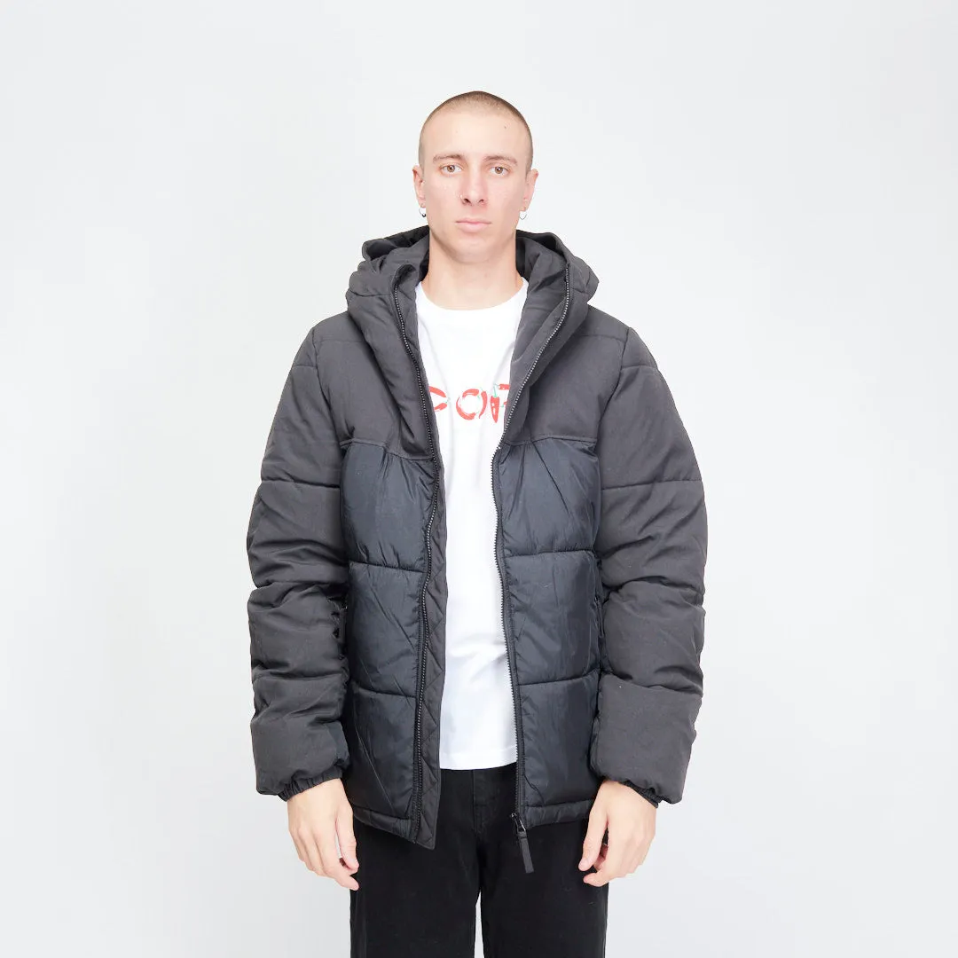 Pop Trading Company - Alex Puffer Jacket (Black)