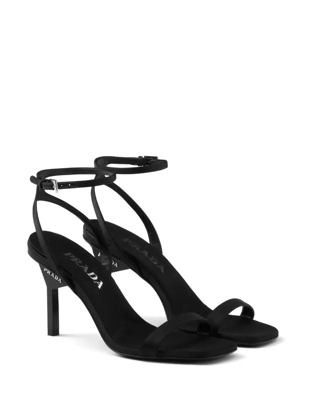 Prada Geometric Heel Sandal