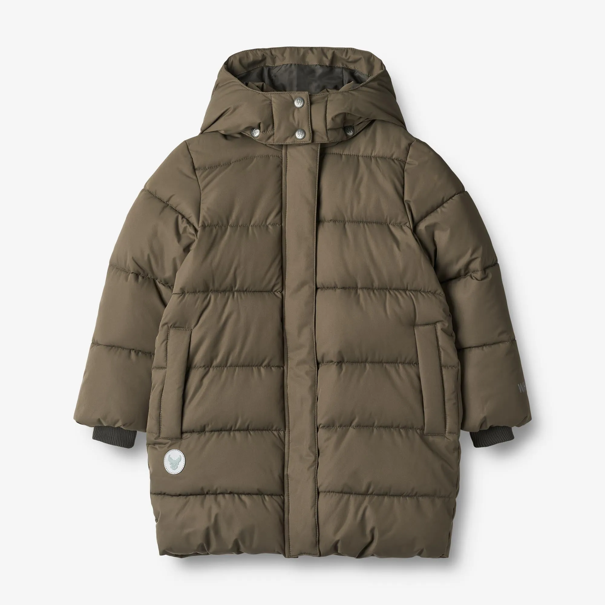 Puffer Coat Yrsa - autumn soil